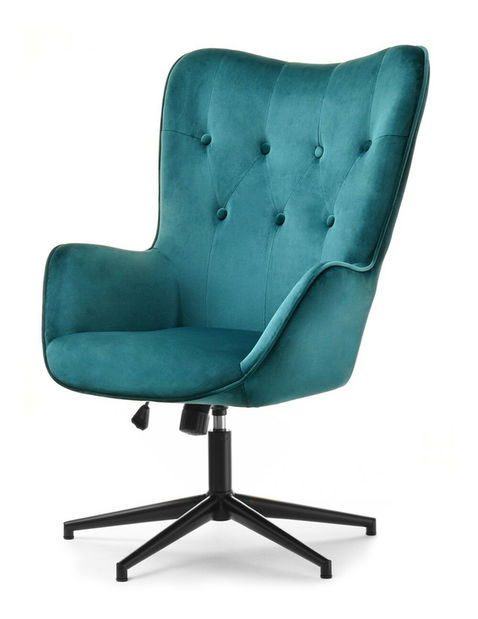 Fotel Truni (türkiz + fekete)