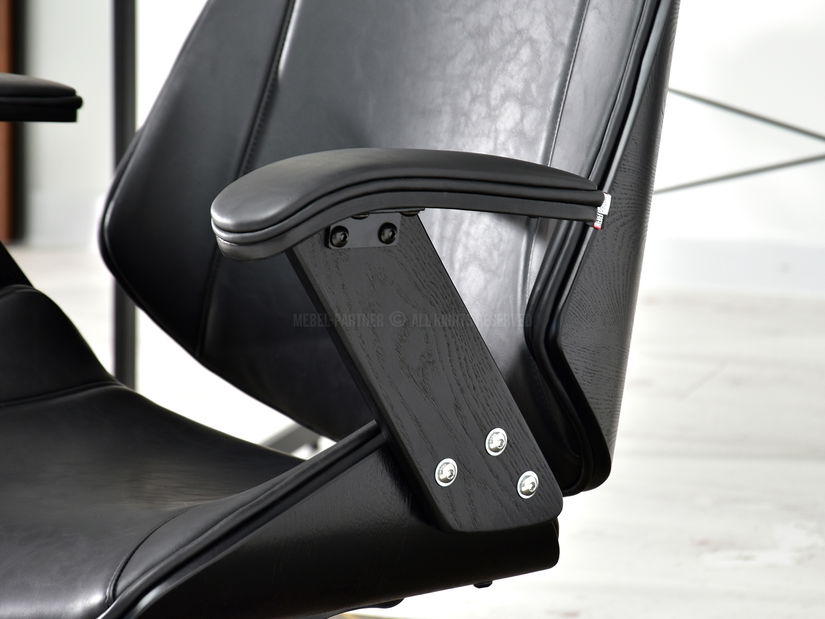 Kreslo Franc (čierna + antic)