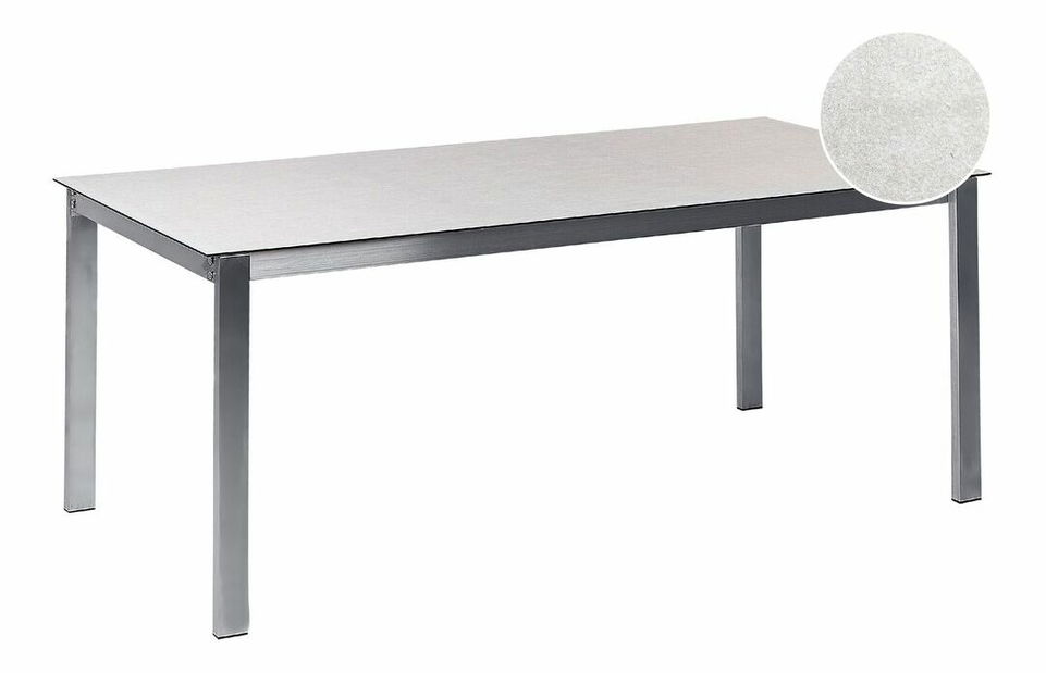 Kerti asztal Cleopatra (fehér) (8 és több fő részére)