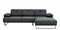 Rohová sedačka Mussty 1 (antracit) (P)