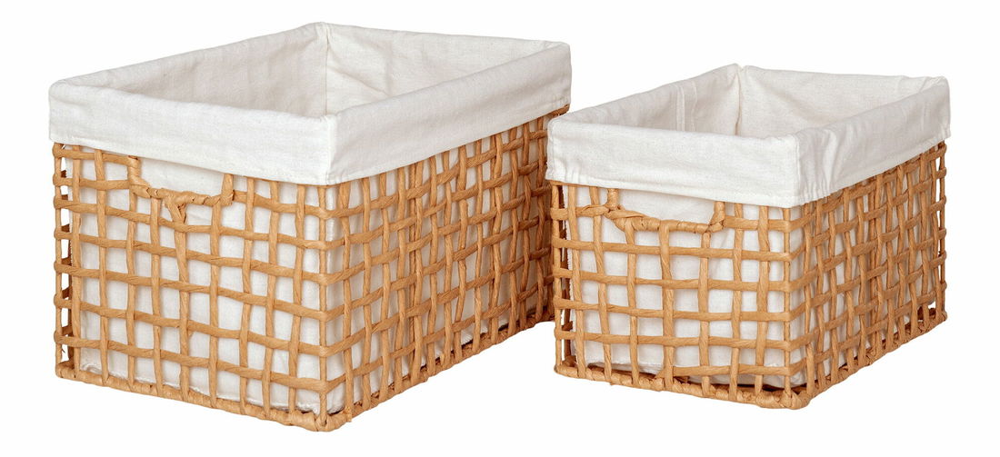 Set 2 ks košíkov Banriaora (prírodná)