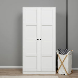 Dulap de haine Luckiny cu (alb)