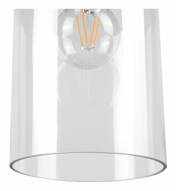 Függő lámpa Pursat (fekete)