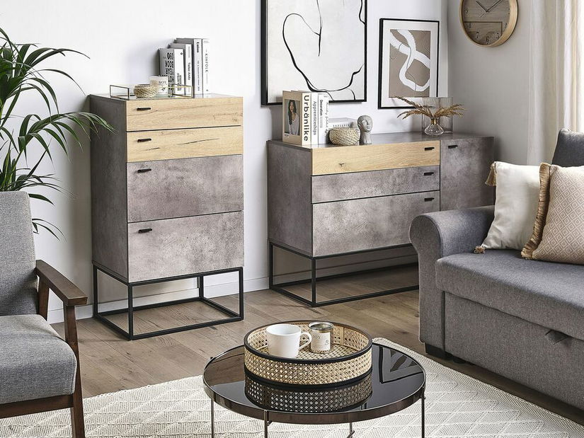 Komoda ACERA (sivá)