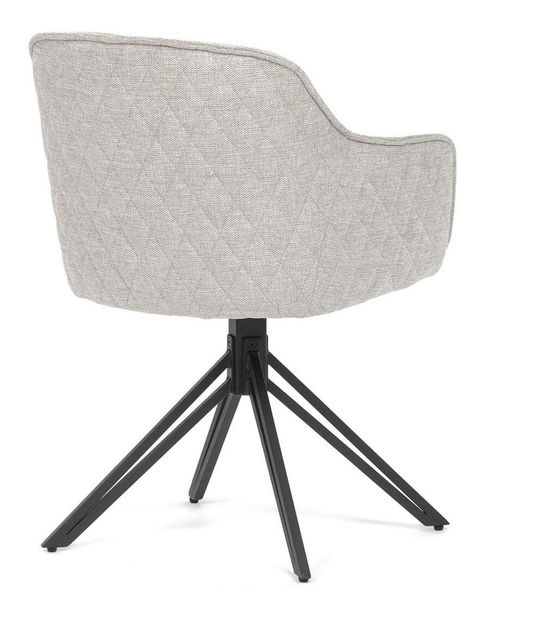 Jedálenská stolička Heretico (krémová)