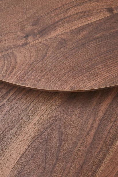 Dohányzóasztal szett (2 db.) Jacarta (dió + fekete)