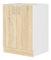 Dulap inferior de bucătărie Sylrona 60 D 2F BB (Alb + Stejar sonoma)
