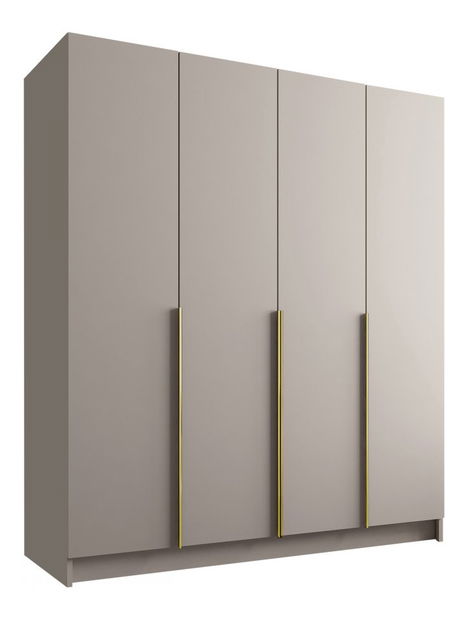 Gardróbszekrény Sezalos I (cremona tölgy + fekete)