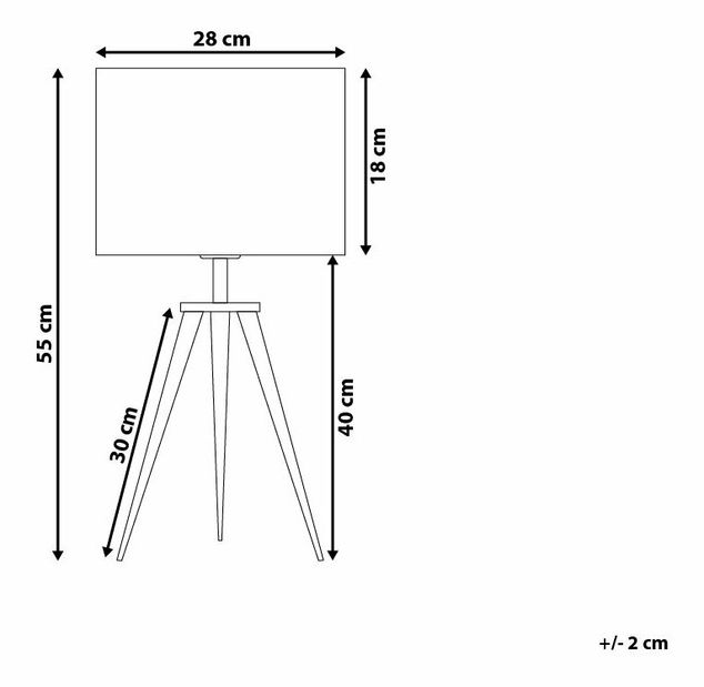 Stolna svjetiljka Silo (bakrena)