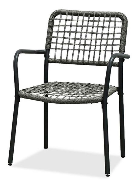 Balkonski set Abril (antracit) (za 2 osobe)