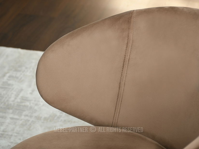 Stolica Carmen (bež + krom)