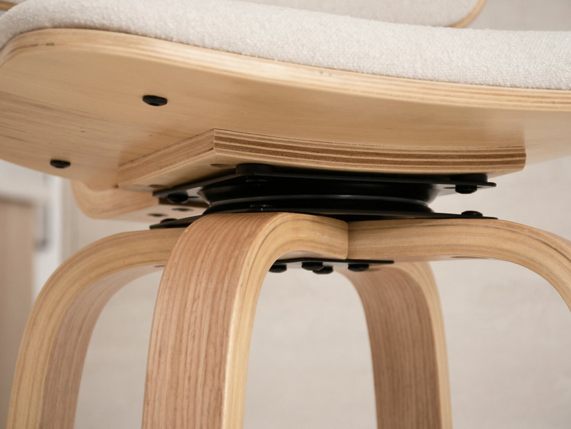 Scaun Heindrich (crem + stejar)
