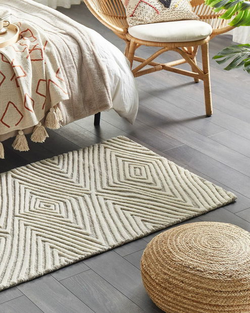 Covor 80 x 150 cm Gos (alb)