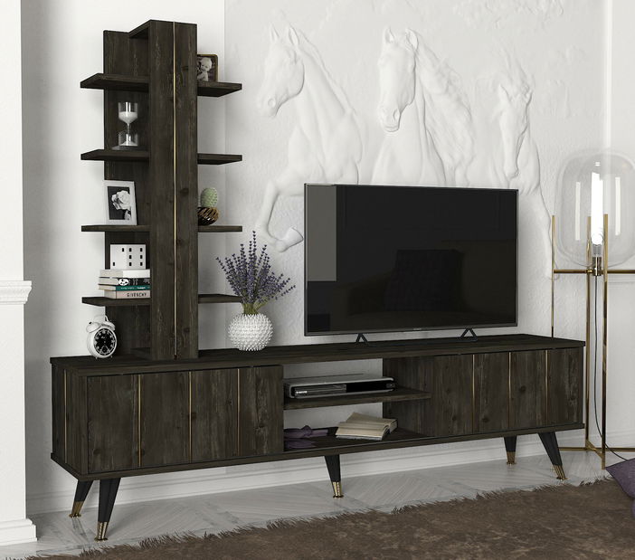 Mobilier living Neo (maro închis)