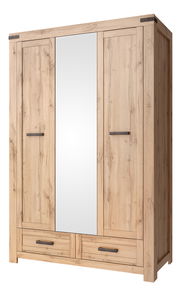 Dulap de haine Mateo 3d2s (stejar wotan)