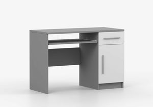 PC asztal Oleg II (fehér + szürke)