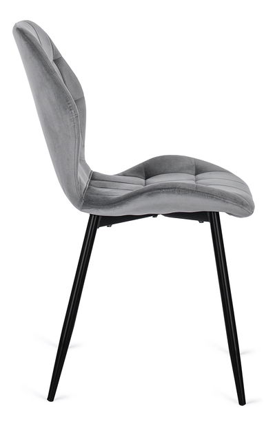 Étkezőszék Ligado (szürke + fekete) 