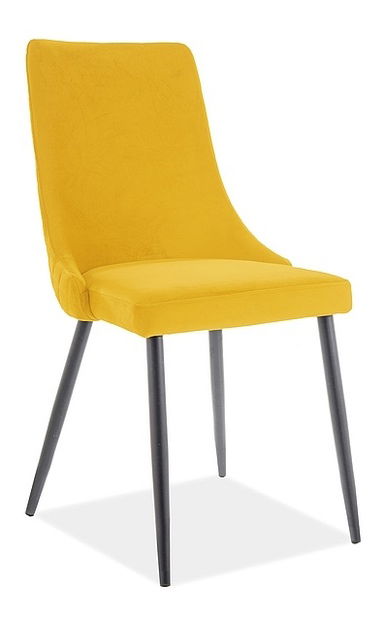 Blagovaonska stolica Polly (žuta + crna)