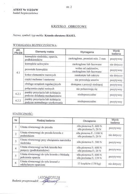 Scaun de birou Gilma (negru)