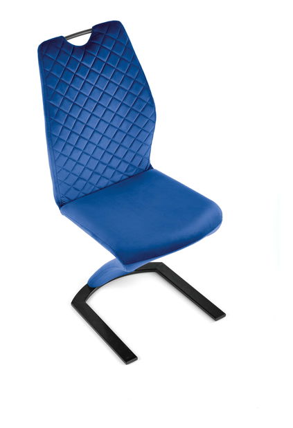 Jedálenska stolička Klamgan (tmavomodrá)