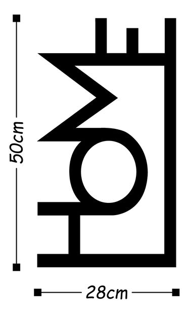 Decorație de perete Alucra