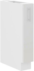 Donji kuhinjski ormarić Lavera 15 D CARGO BB (korpus: bijela + front: bijeli sjaj)