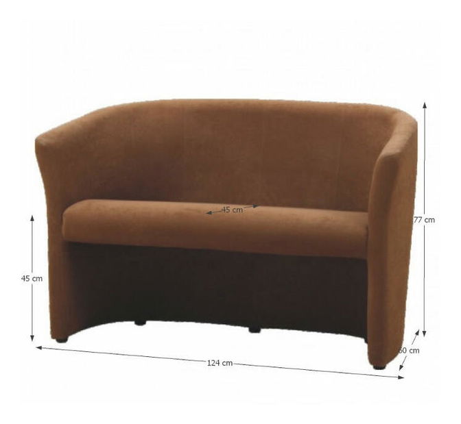 Dupla fotel Kilsby Micro barna