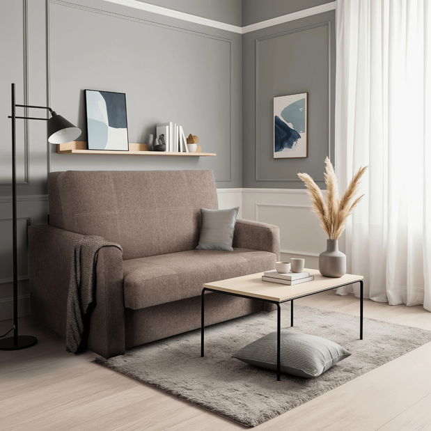 Fotoliu extensibil 2 buc Mulan 2 (Bej) 