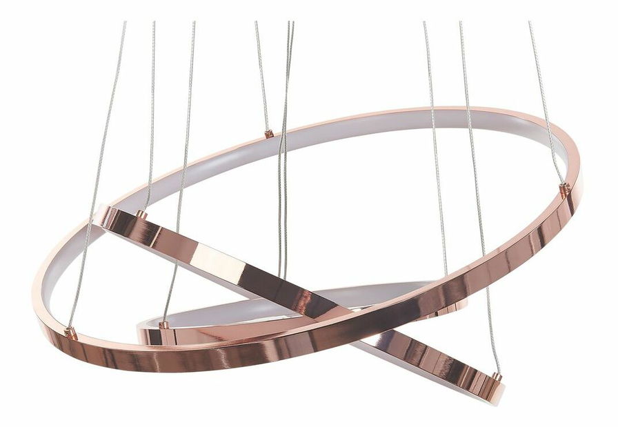 Závesné svietidlo Aline (ružovozlatá)