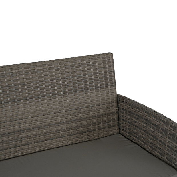 Záhradný set Manta (sivá) (pre 4 osoby)