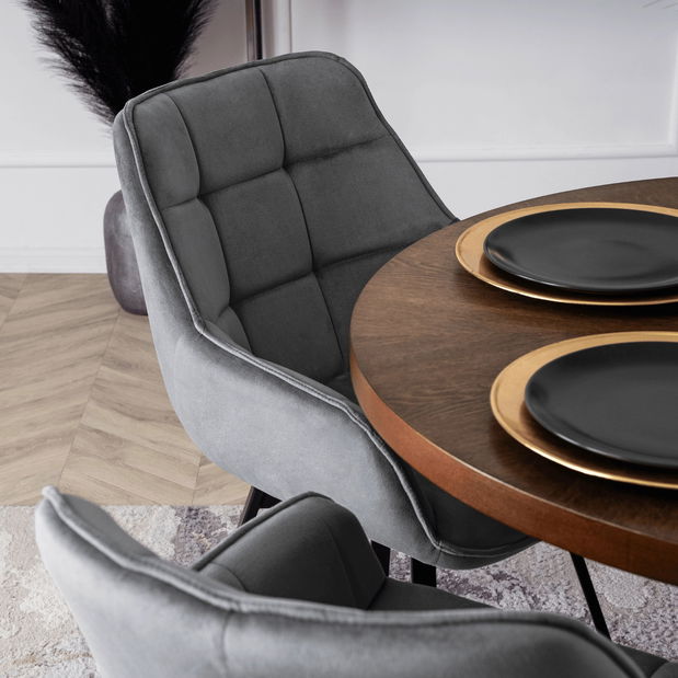 Blagovaonska stolica Lamento 1 (siva) 