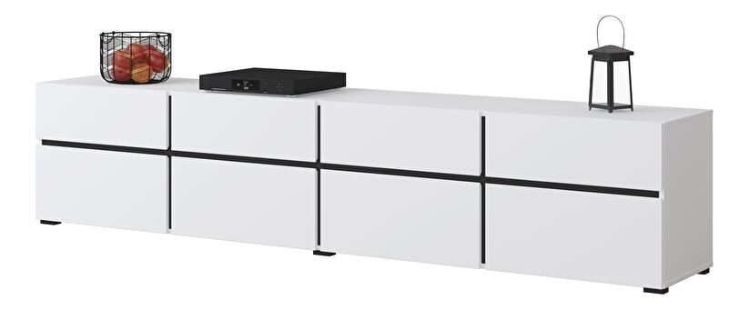 TV stolík/skrinka Crossroad Typ 40 (biela)