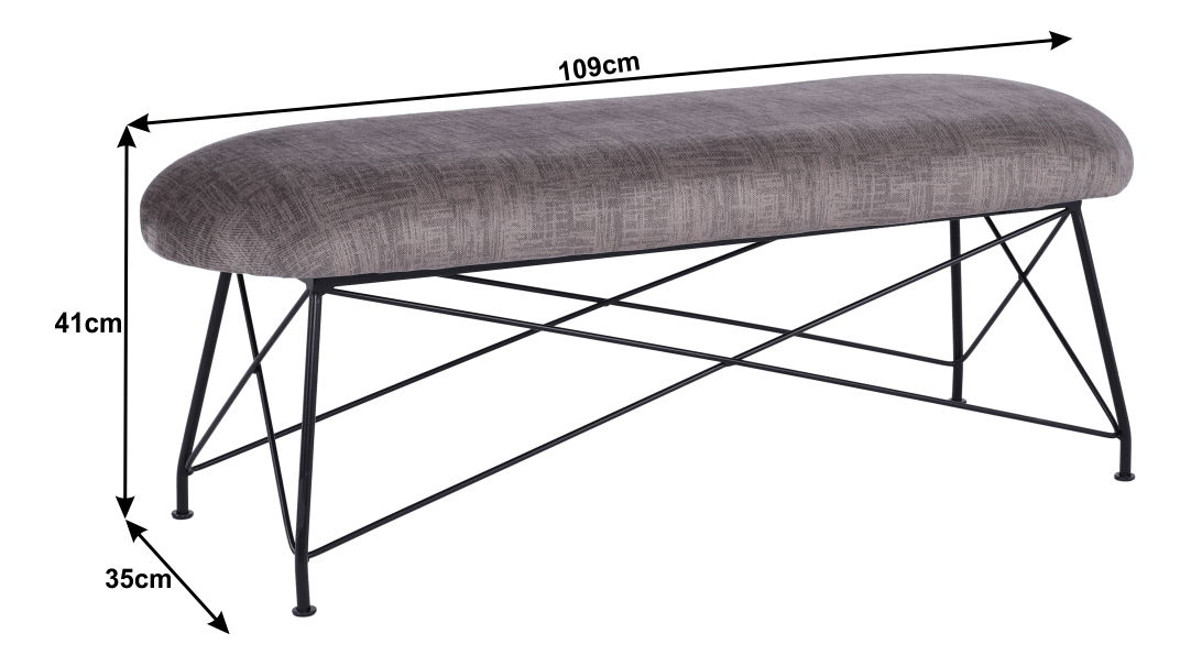 Kerti rattan garnitúra 1+2 Jenna