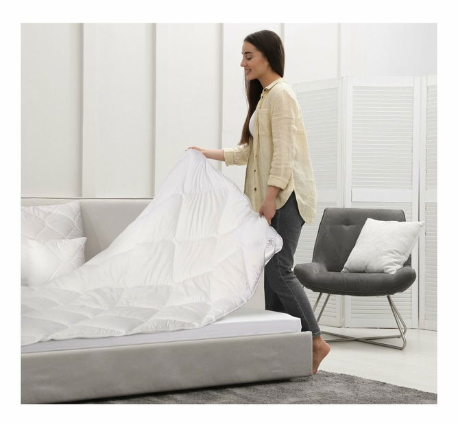 Pokrivač/poplun 140x200 cm Salza (bijela) (1 kom)