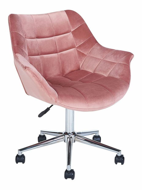 Kancelárska stolička Labza (ružová)