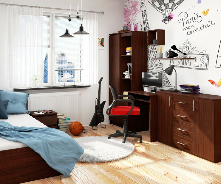 PC asztal Shakti (wenge)