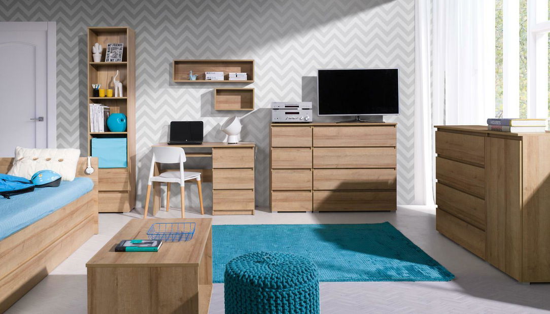 Regál Cortez C 3 (dub riviera)