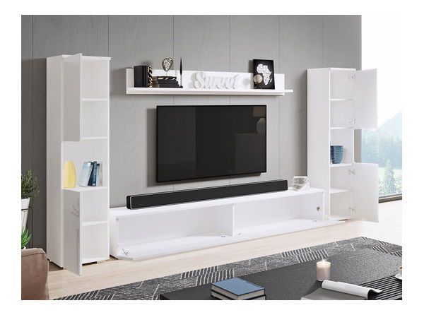 Mobilier living Nova XL (matera + alb lucios)
