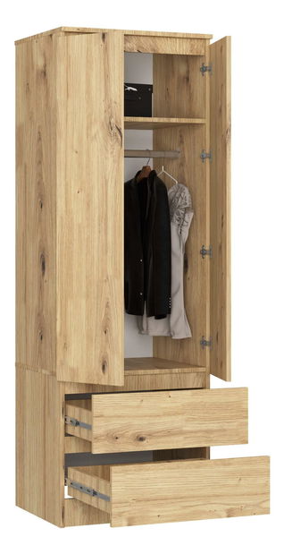 Dulap de haine Surgimiento (Stejar artisan)