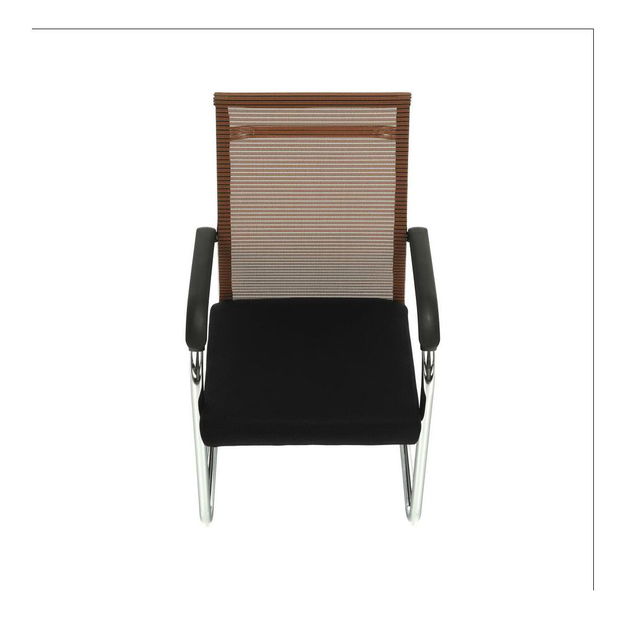 Scaun de conferință Ertozinenca (maro + negru) 