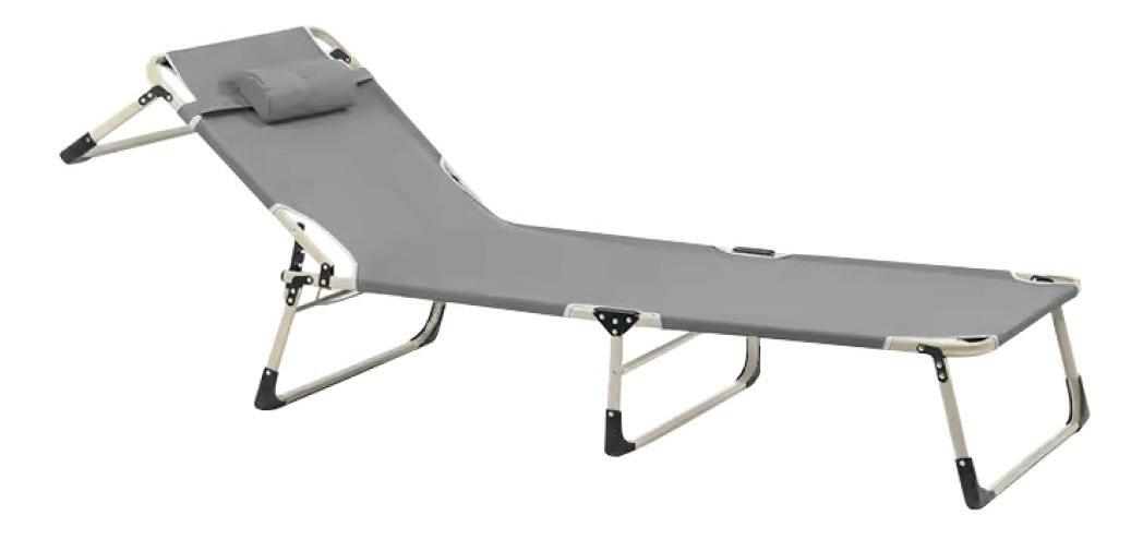 Kerti nyugágy Bowie (szürke + bézs) *bazár