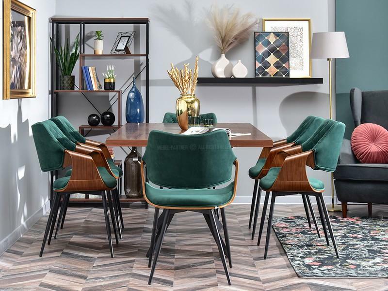 Scaun Rolf K (verde + negru)