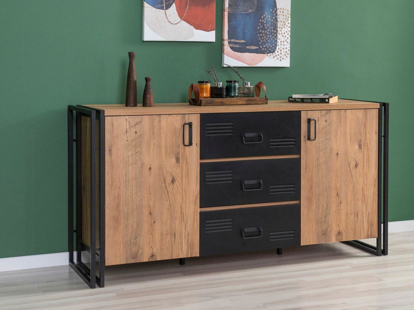 Nappali szett Cosmopolitan 23 (atlanti fenyő + fekete)