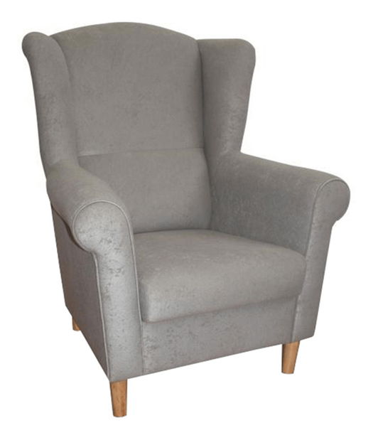 Fotoliu cu urechi Charlie gri