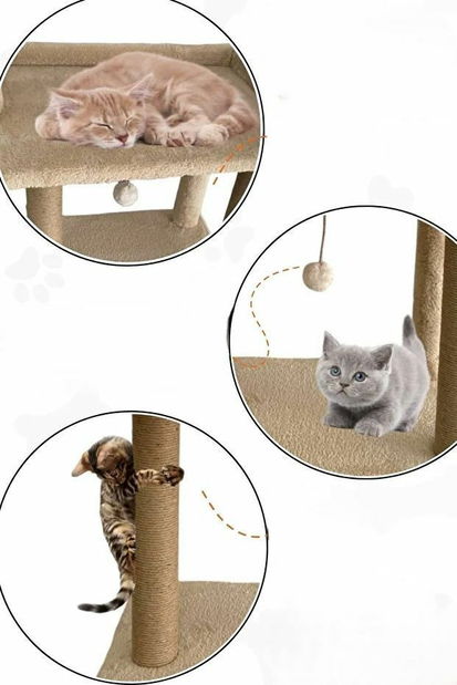 Peliešok pre mačky Lissa (béžová)