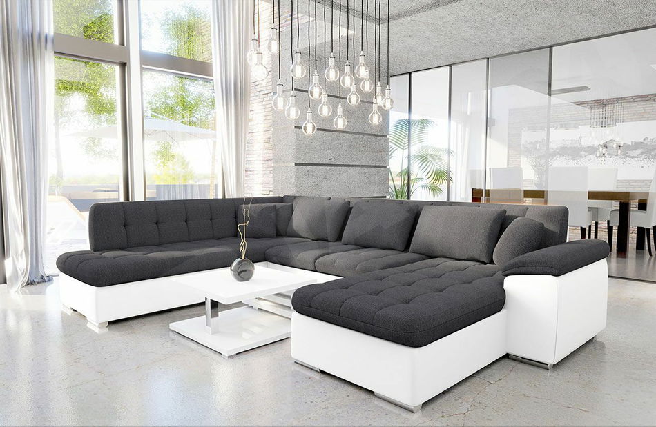 Colțar Talia (S) (ekoskóra Soft 029 + Kronos 07)