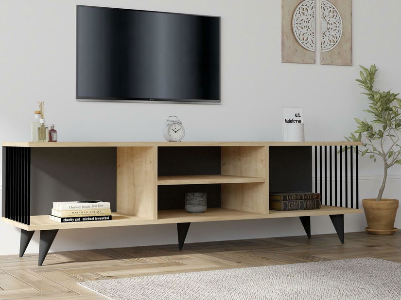 Masă TV Pibane (stejar zafir) 