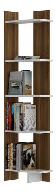 Regál Alexisa (dió + fehér)