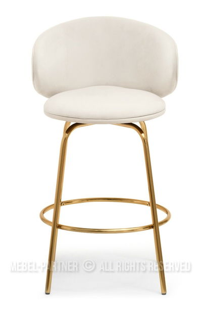 Scaun Jared (crem + auriu) *resigilat