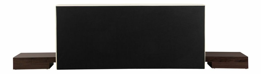 Manželská posteľ 160 cm ZEPHYRE 2 (s roštom) (hnedá)